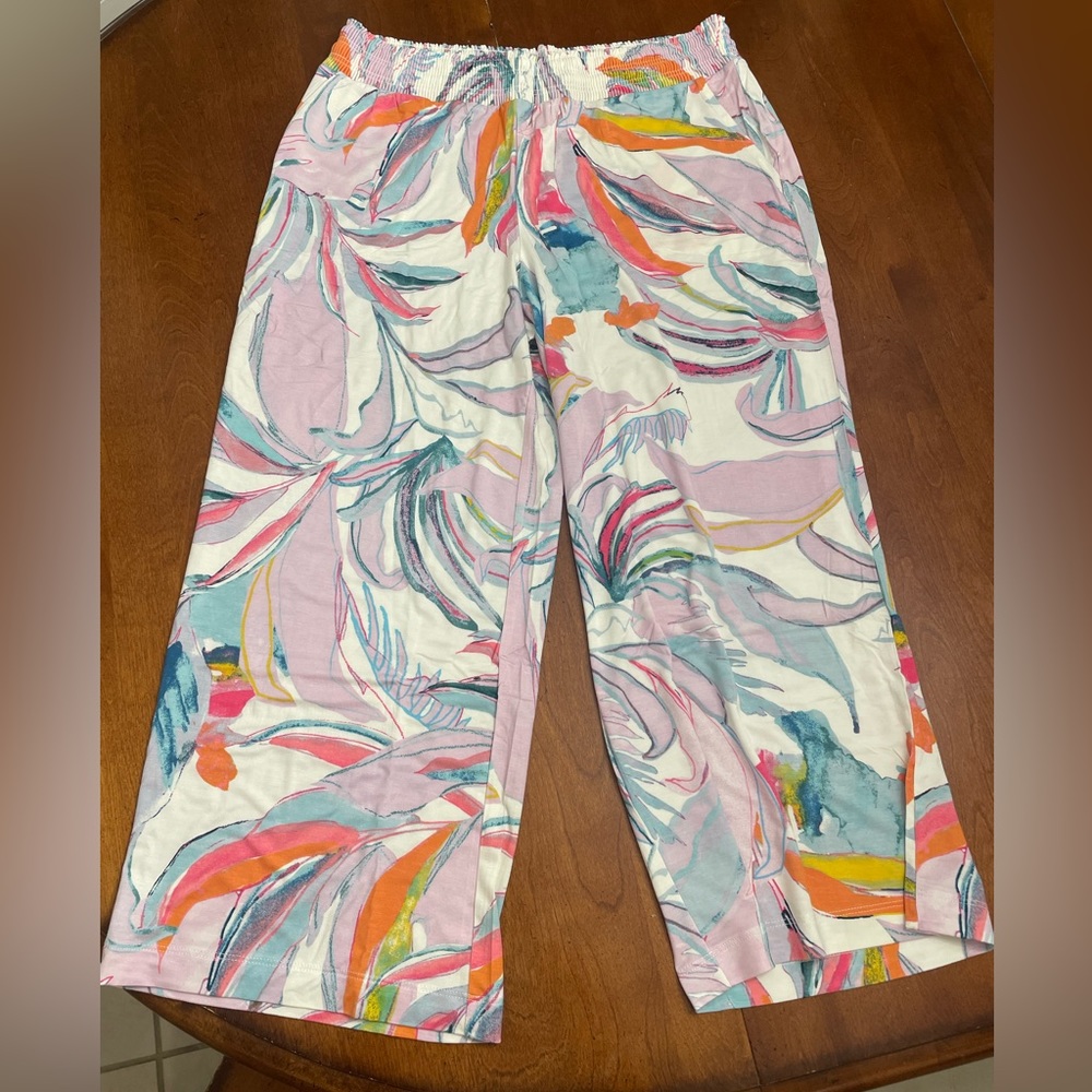 Soma Cool Nights cropped pajama pants. Size medium